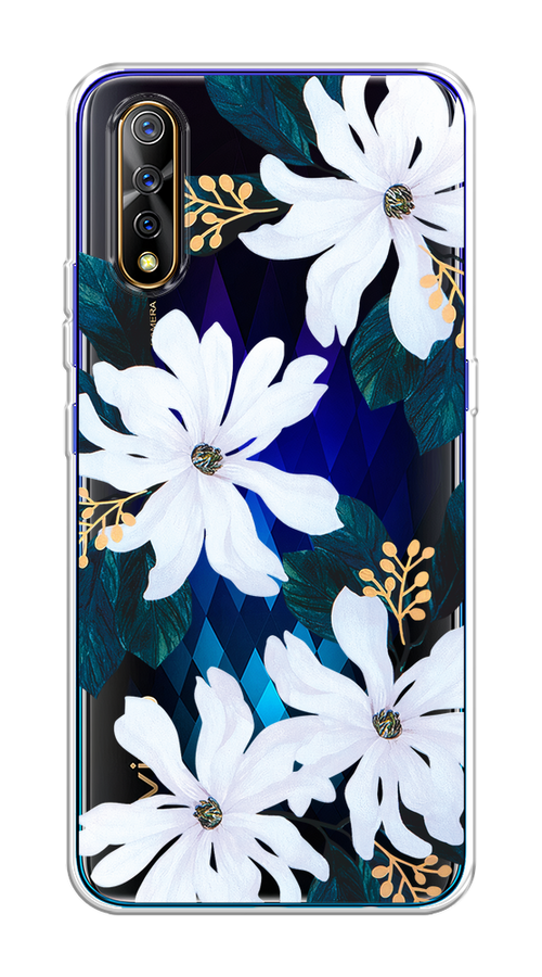 

Чехол на Vivo iQOO Neo/V17 Neo "Delilah Flower", Зеленый;белый, 262050-1