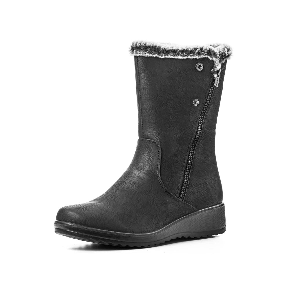

Полусапоги женские Marisetta 203-12WB-591SW черные 37 RU, Черный, 203-12WB-591SW