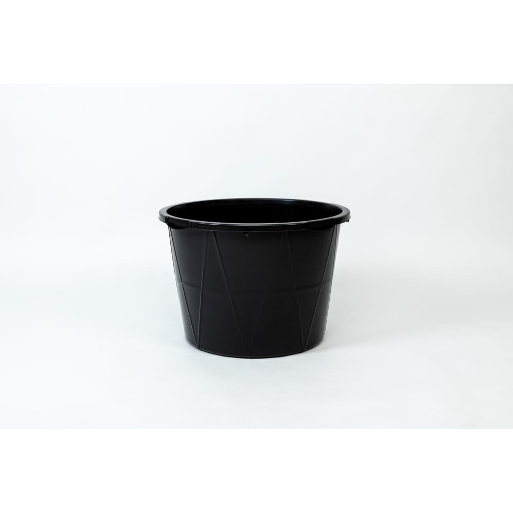 ПАВЛОВСКАЯ Заря Таз круглый строительный 80 литров, черный 757032