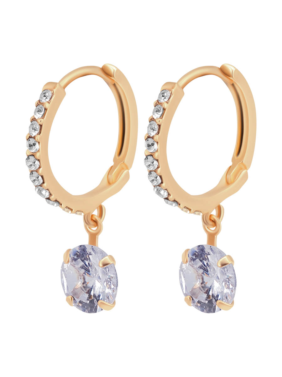 

Серьги из бижутерного сплава OTOKODESIGN 2-60382, стразы, 2-60382