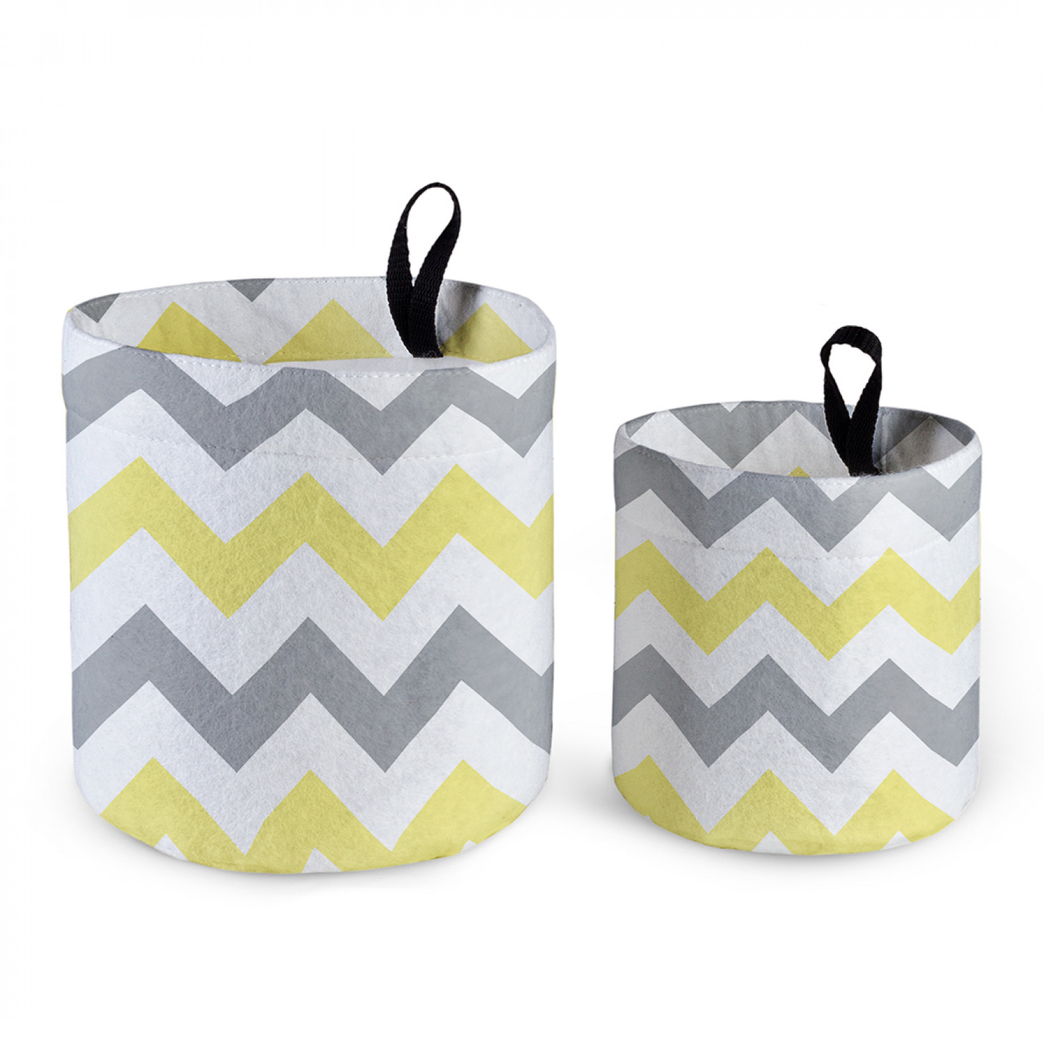 

Тканевый настольный органайзер для хранения JoyArty "Красочные зигзаги", набор из 2 штук, Красочные зигзаги