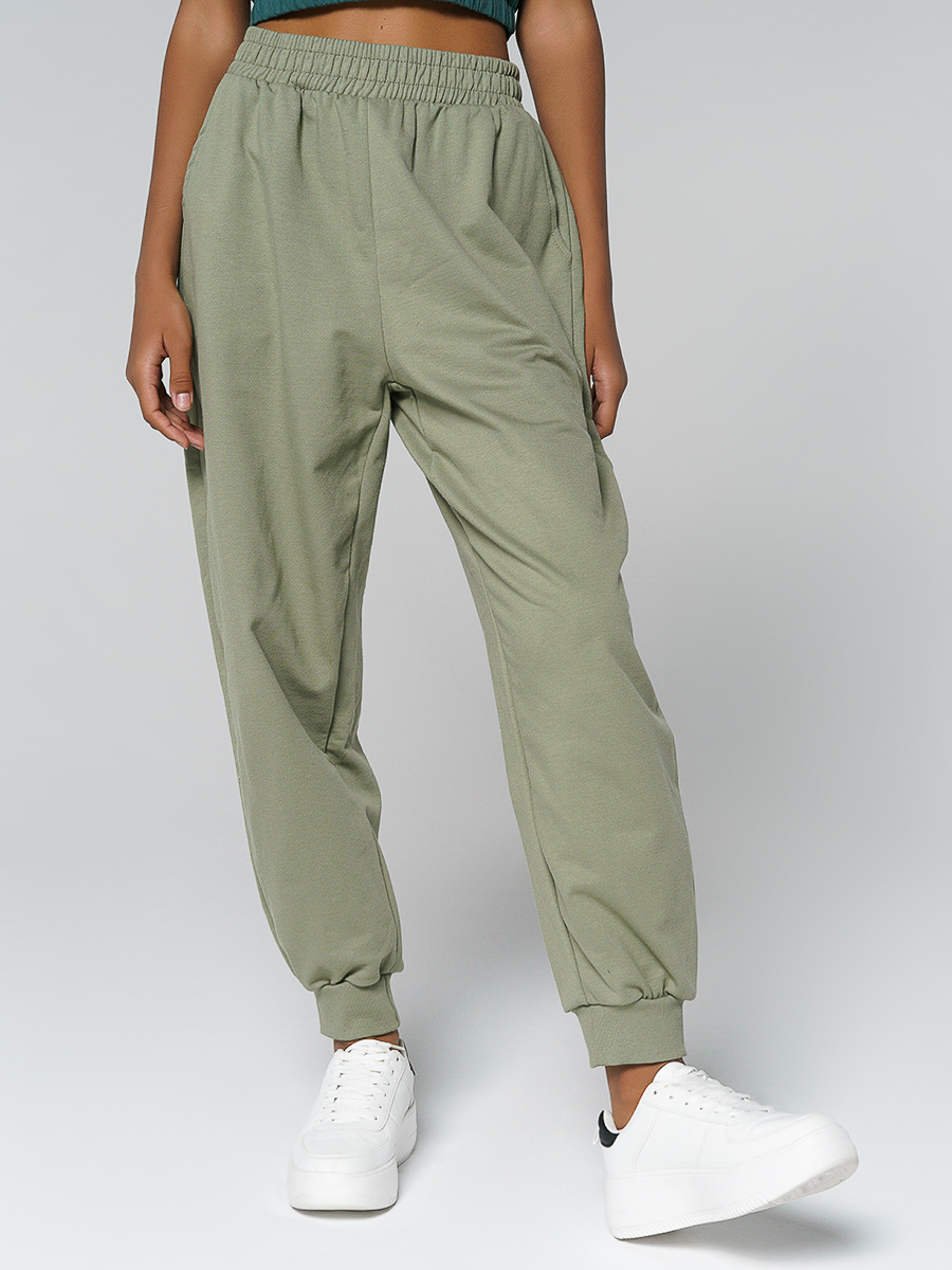 

Спортивные брюки женские ТВОЕ 84608 цв. хаки р.XL, 84608