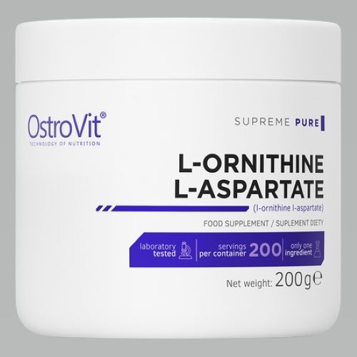 

Пищевая добавка OstroVit L-орнитин L-аспартат L-Ornithine L-Aspartate 200г