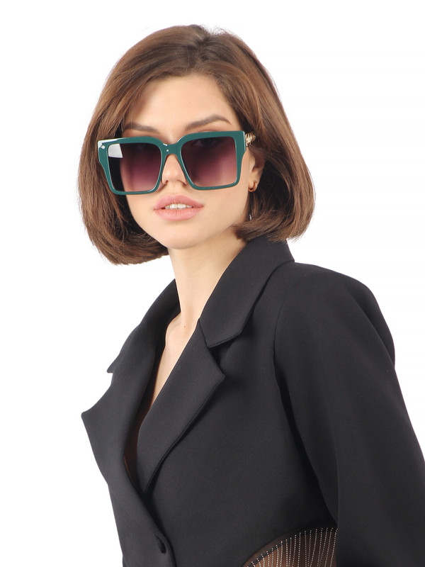 

Солнцезащитные очки женские Pretty Mania DD103 черные, DD103