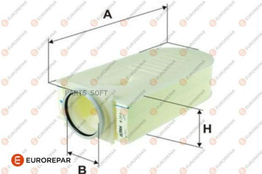 

EUROREPAR 1616267480 Фильтр воздушный () 1шт