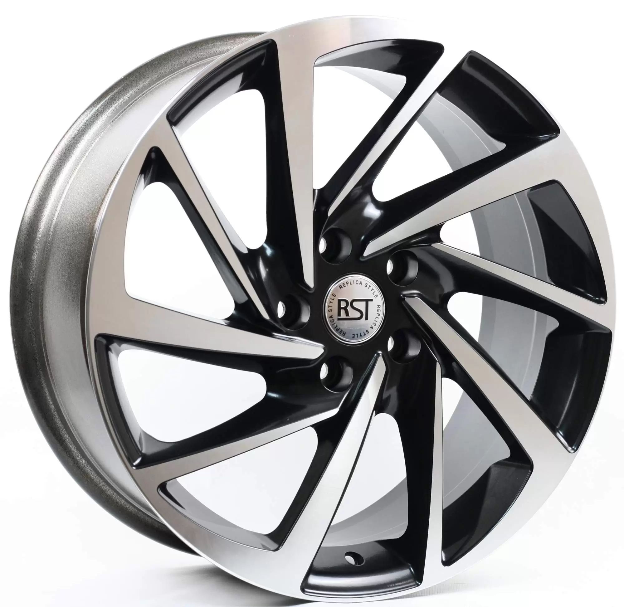 

Колесный диск литой RST R018 7,5x18 5*112 ET43 d57,1 Черный глянцевы