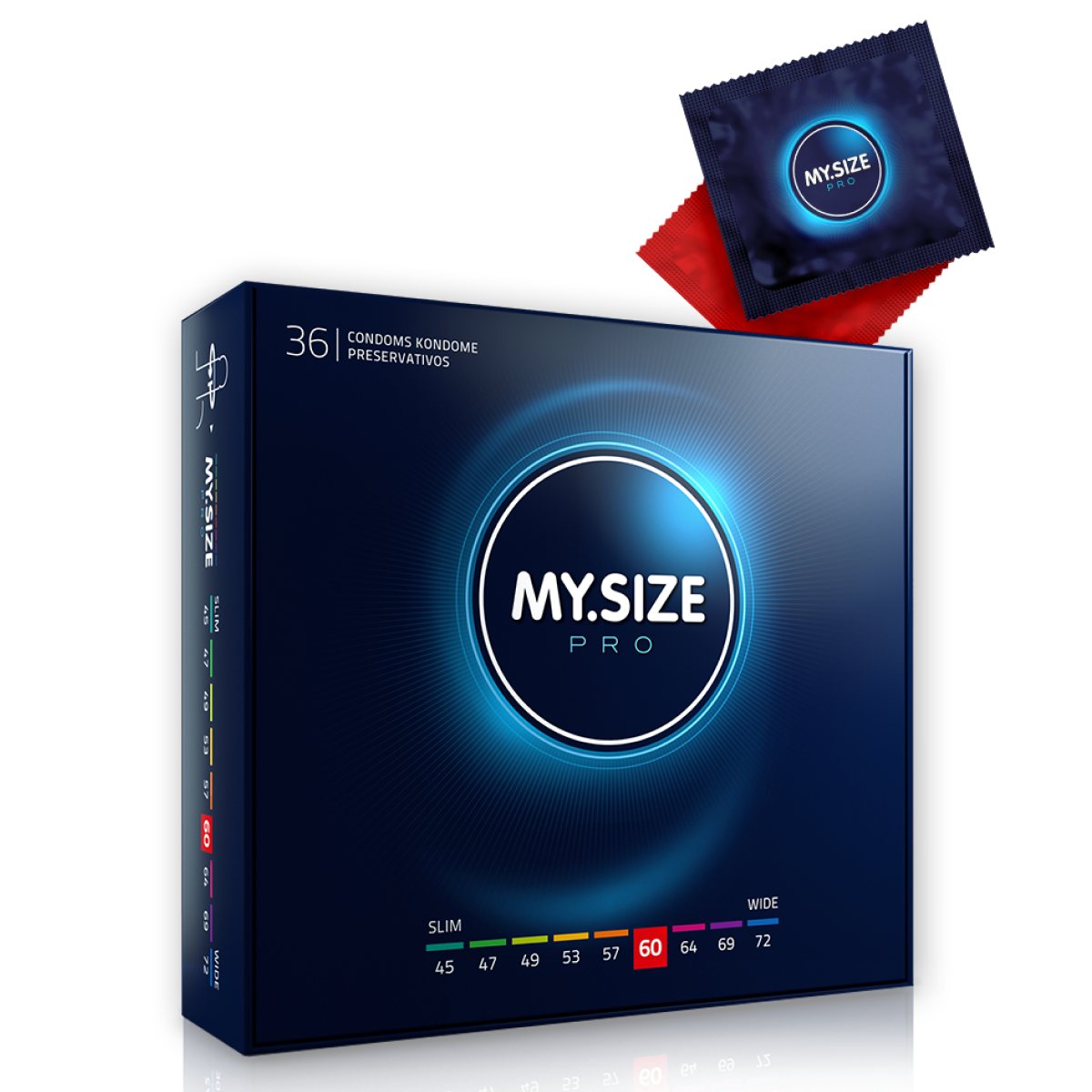 Презервативы MY.SIZE PRO р.60 36 шт. прозрачный