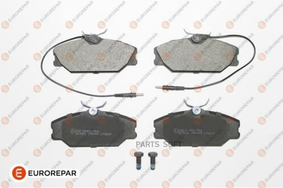 

Колодки тормозные дисковые RENAULT LAGUNA 93 , MEGANE 96 MEGANE SCENI EUROREPAR 1617251780