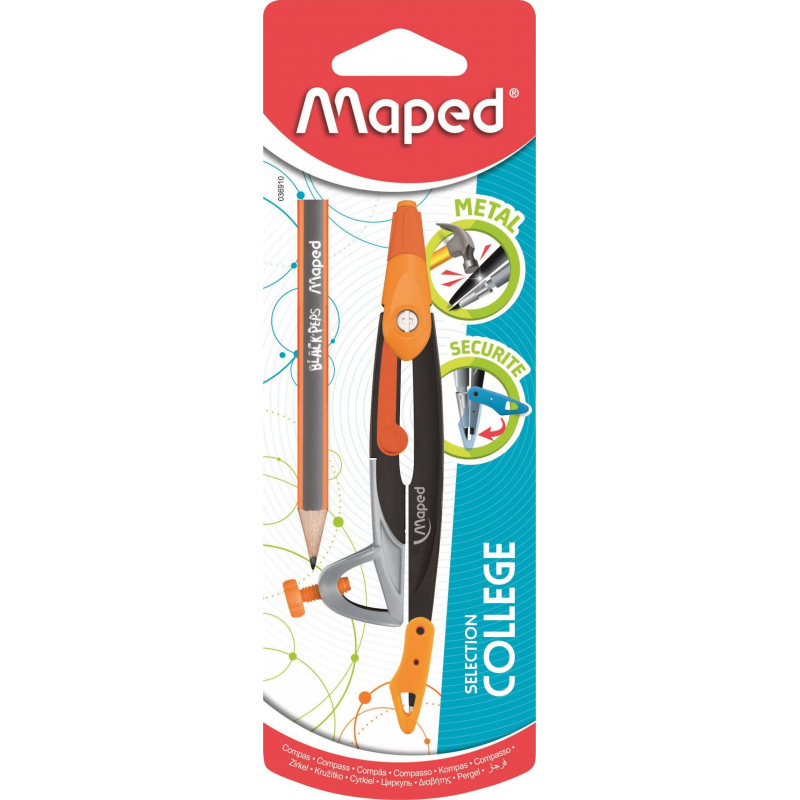 

Циркуль Maped Metal Open 1360461 120 мм