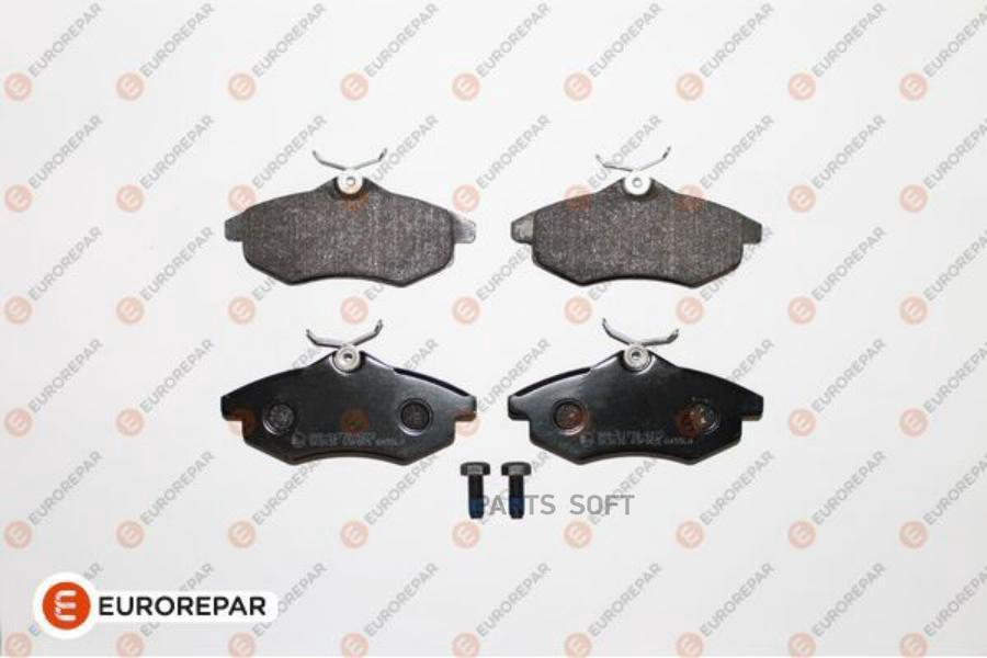 

Колодки тормозные дисковые CITROEN C2 (JM) 1.1 03 () 1шт EUROREPAR 1617257080
