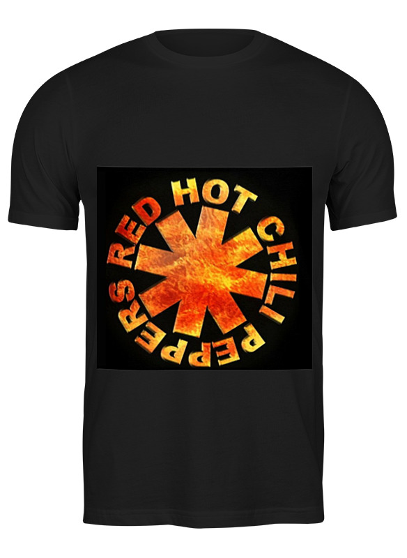 

Футболка мужская Printio Red hot chili peppers черная L, Черный, Red hot chili peppers