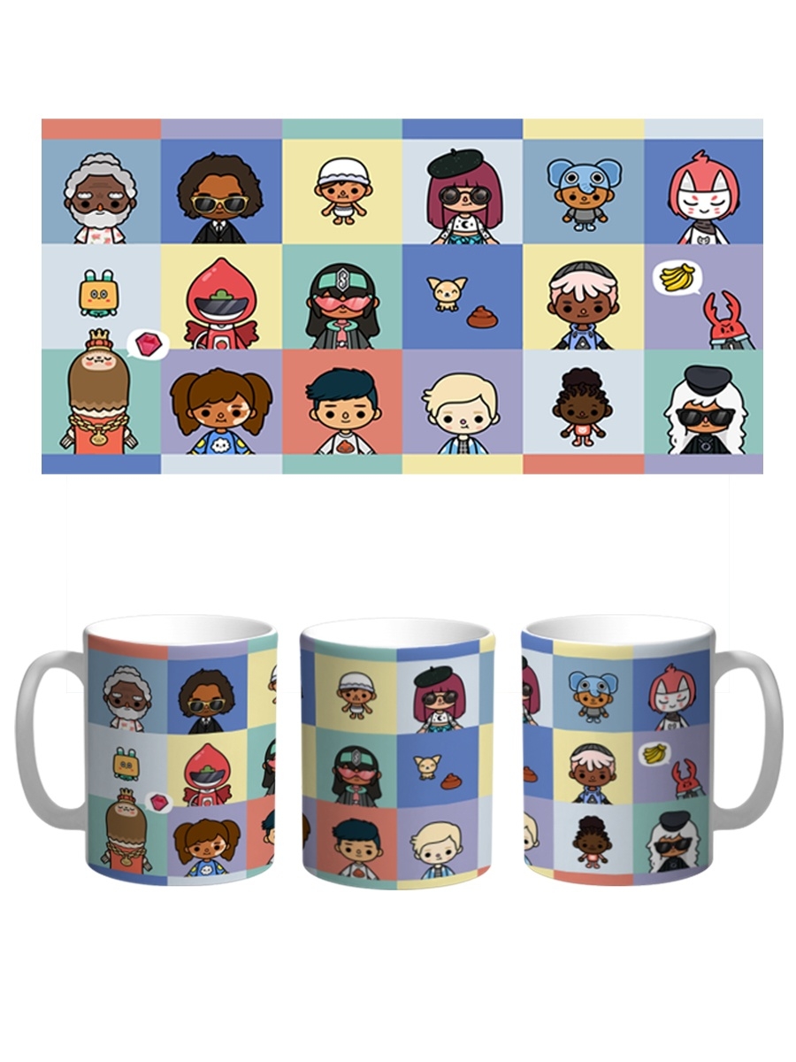 

Кружка СувенирShop "Toca Life World/Тока лайф" 330 мл