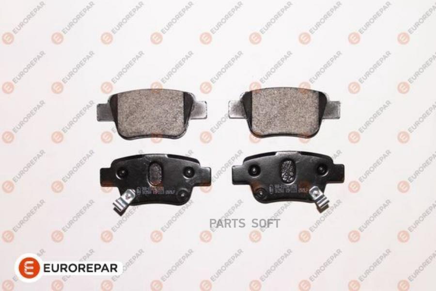 

Колодки тормозные TOYOTA AVENSIS 03 /COROLLA VERSO 04 задн () 1шт EUROREPAR 1617263580