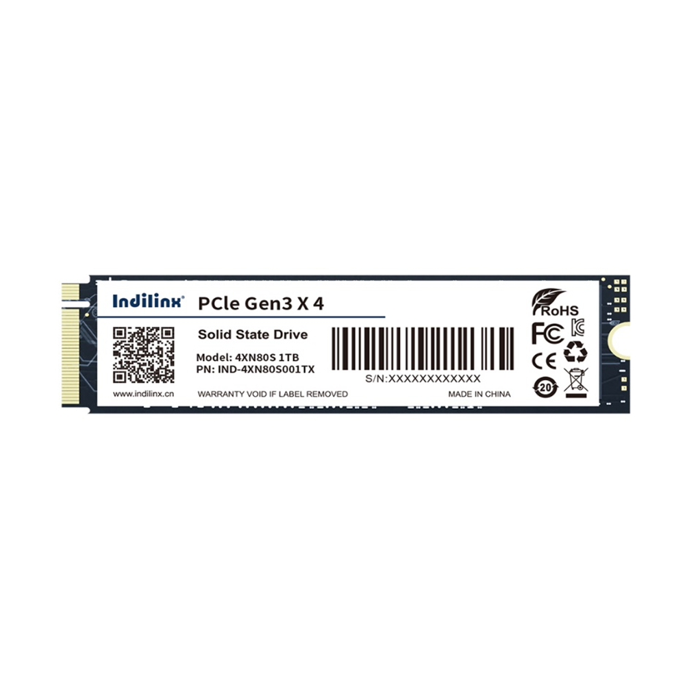 

Внутренний SSD накопитель Indilinx 1Tb M.2 2280 NVME PCI-E IND-4XN80S001TX, IND-4XN80S001TX