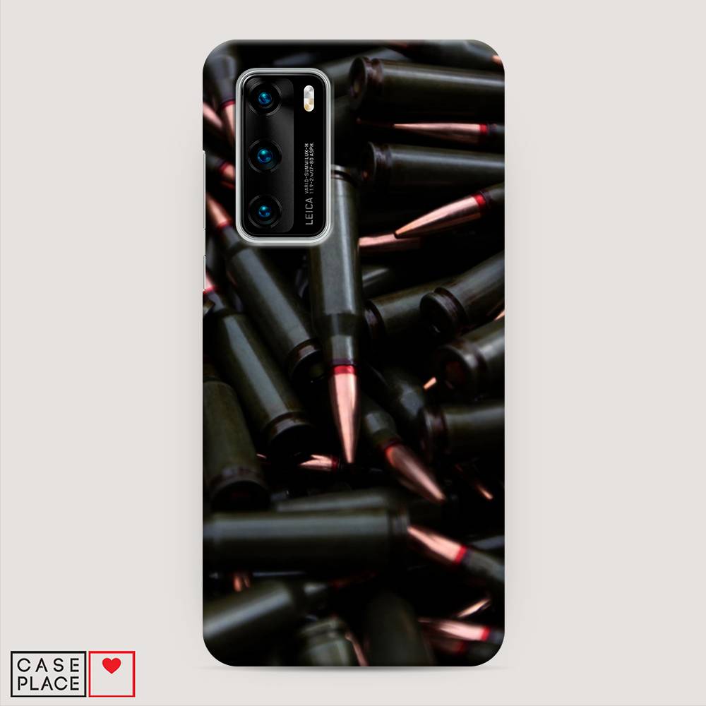 

Чехол Awog "Пули черные" для Huawei P40