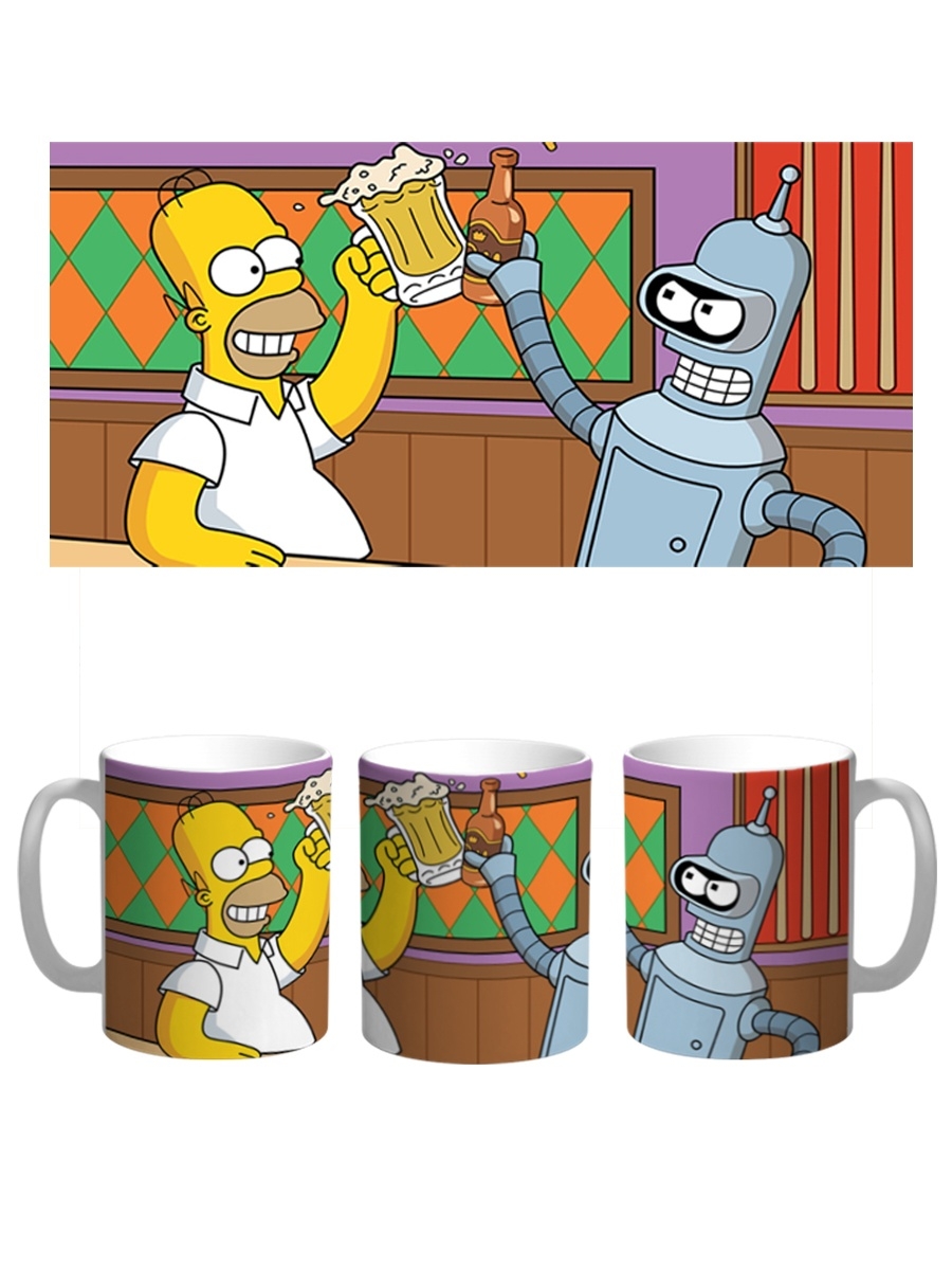 

Кружка СувенирShop "Futurama/Футурама" 330 мл