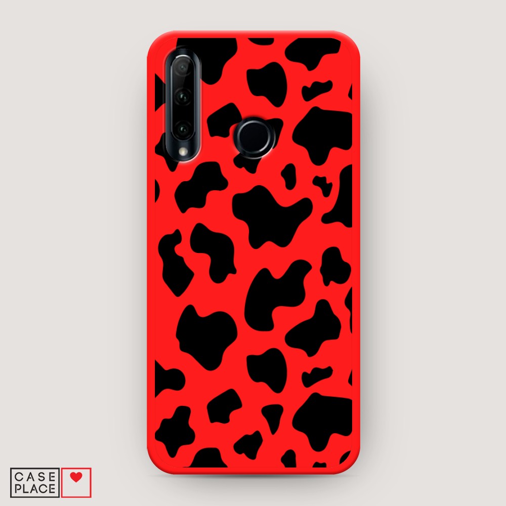 

Чехол Awog на Honor 10i/20 Lite 2019/20e/Huawei P Smart Plus 2019 "Пятна коровы черные"