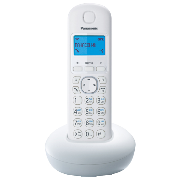 фото Телефон dect panasonic kx-tgb210ruw