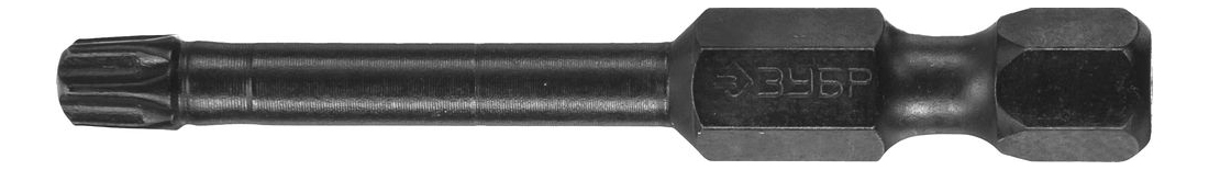 Набор бит TORX для шуруповерта Зубр 26025-25-50-S2 кувалда кованая зубр 20112 6 6 кг деревянная рукоятка 650 мм