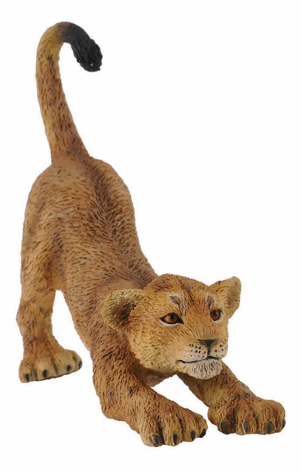 

Фигурка collecta львенок потягивающийся s 88416, Львенок