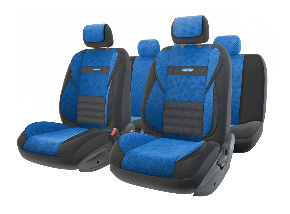 фото Комплект чехлов на сиденья autoprofi multi comfort mlt-1105 bk/bl (m)