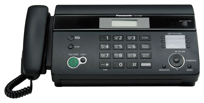 

Факс Panasonic kX-FT982RU, черный, kX-FT982RU