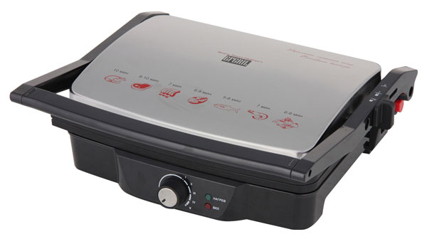 фото Электрогриль gfgril gf-060 silver
