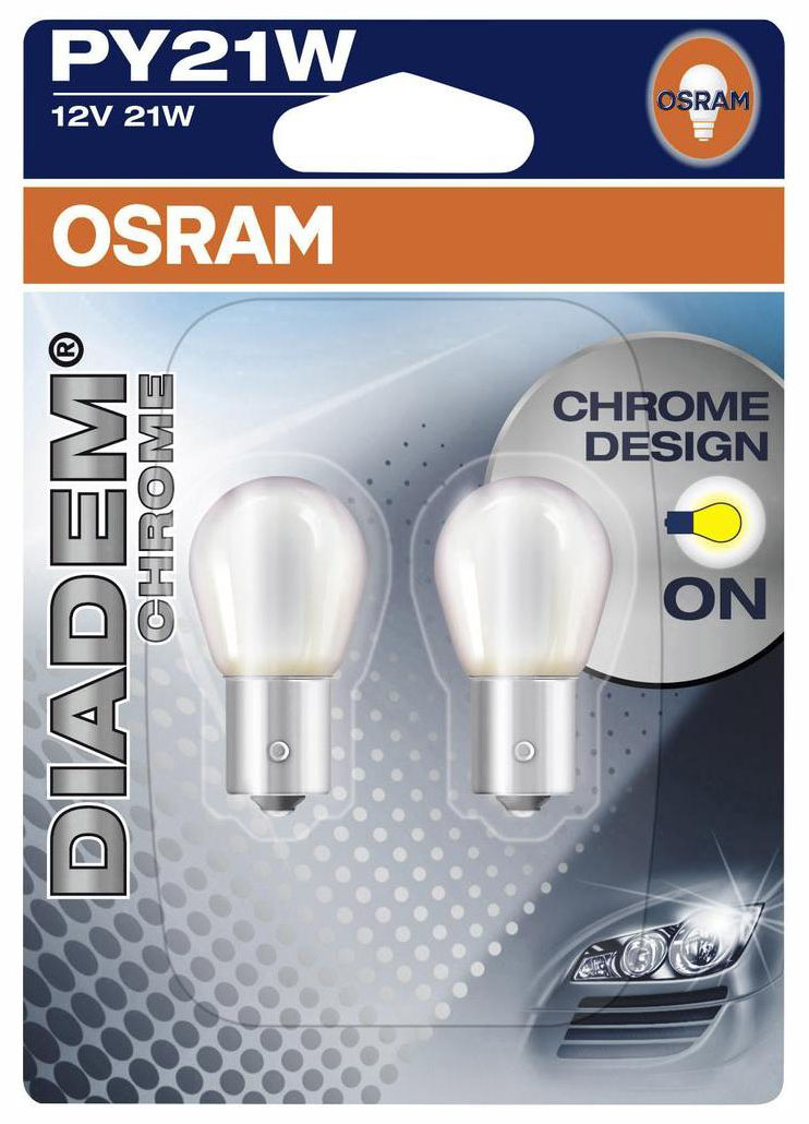 фото Лампа накаливания автомобильная osram 21w (7507dc-02b)