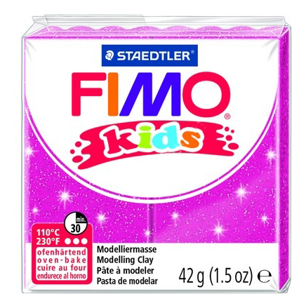 Глина для лепки Staedtler FIMO Блестящий розовый