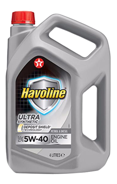 Моторное масло Texaco Havoline Ultra 5W40 4л