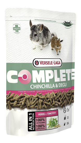 Сухой корм для шиншилл и дегу Versele-Laga Complete Chinchilla Degu 175 кг 3950₽