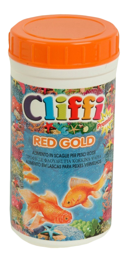 

Корм для золотых рыбок Cliffi Red Gold, гранулы, 100 мл, корм для аквариумных рыбок Red Gold, 16г
