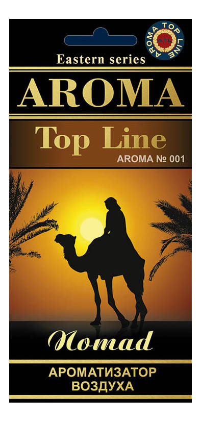 

Автомобильный ароматизатор AROMA Top Line 001, автомобильный ароматизатор 001 Nomad