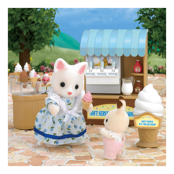 фото Игровой набор sylvanian families магазин мороженого