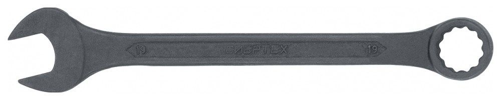Комбинированный ключ СИБРТЕХ 14912 комбинированный ключ сибртех matrix 14975 9 мм crv желтый цинк