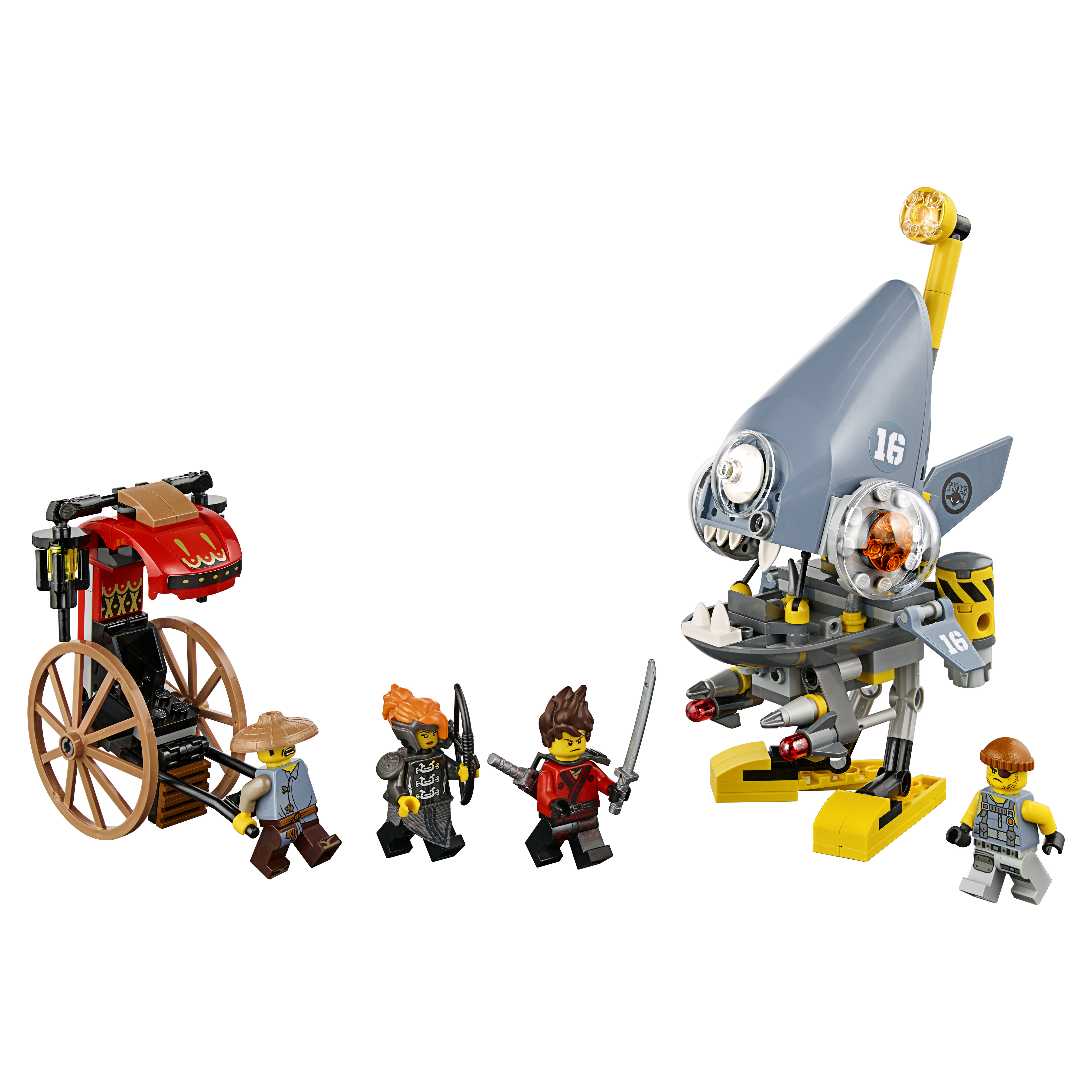 Конструктор LEGO Ninjago Нападение пираньи (70629)