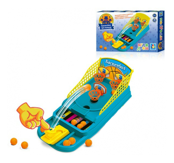 

Настольный баскетбол 1toy Т10828