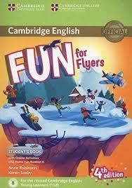 фото Fun for flyers 4ed sb + online activities + audio + home fun booklet cambridge university press