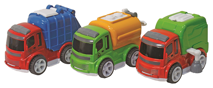 

Городской транспорт 1Toy МУСОРОВОЗ Т59335, МУСОРОВОЗ