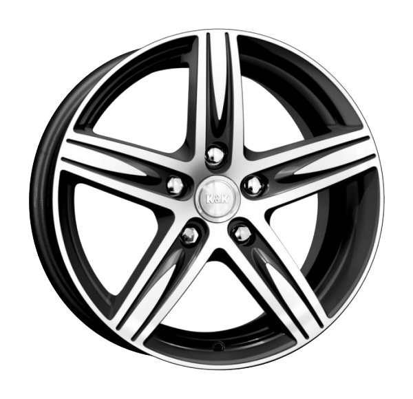 

Колесный диск K&K R18 7.5J PCD5x108 ET50 D63.35 13262, Черный, Андорра (КС586)