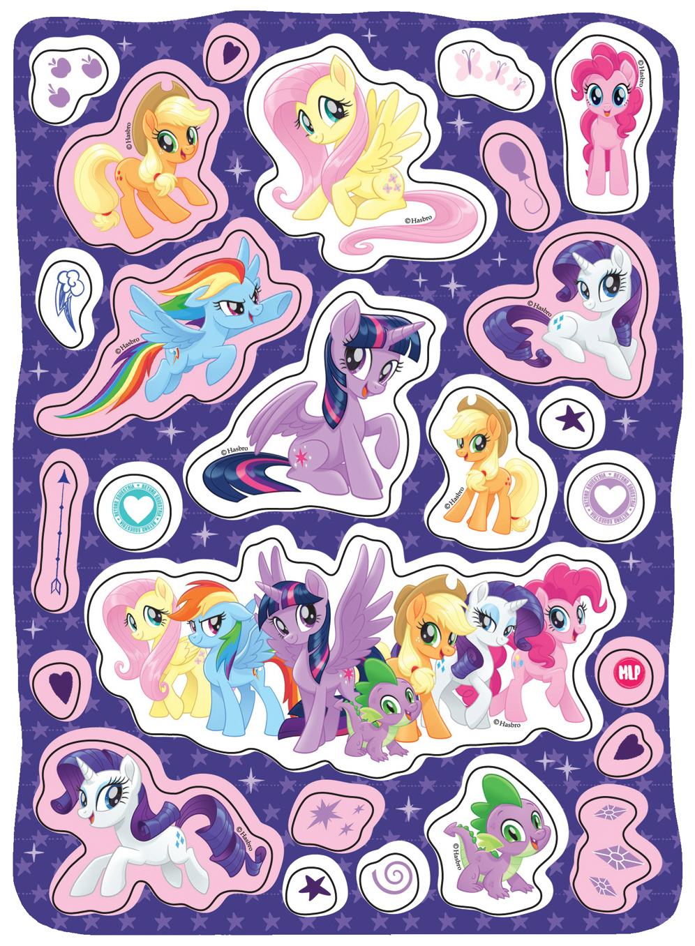 

My Little Pony 100 наклеек