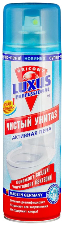

Активная пена Luxus Professional чистый унитаз 500 мл