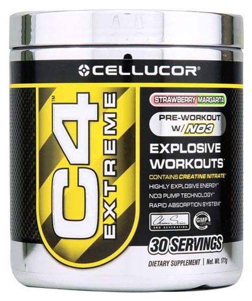 фото Предтренировочный комплекс cellucor c4 extreme 156 г клубника