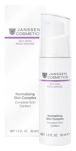 фото Сыворотка для лица janssen oily skin normalizing skin complex 30 мл