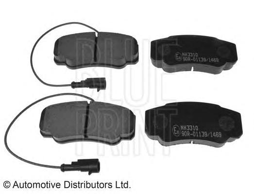 

Комплект тормозных колодок Blue Print ADN142134