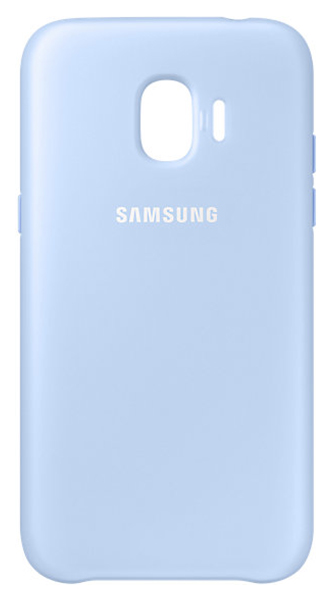 фото Чехол для смартфона samsung dual layer cover ef-pj250 для galaxy j2 blue coral