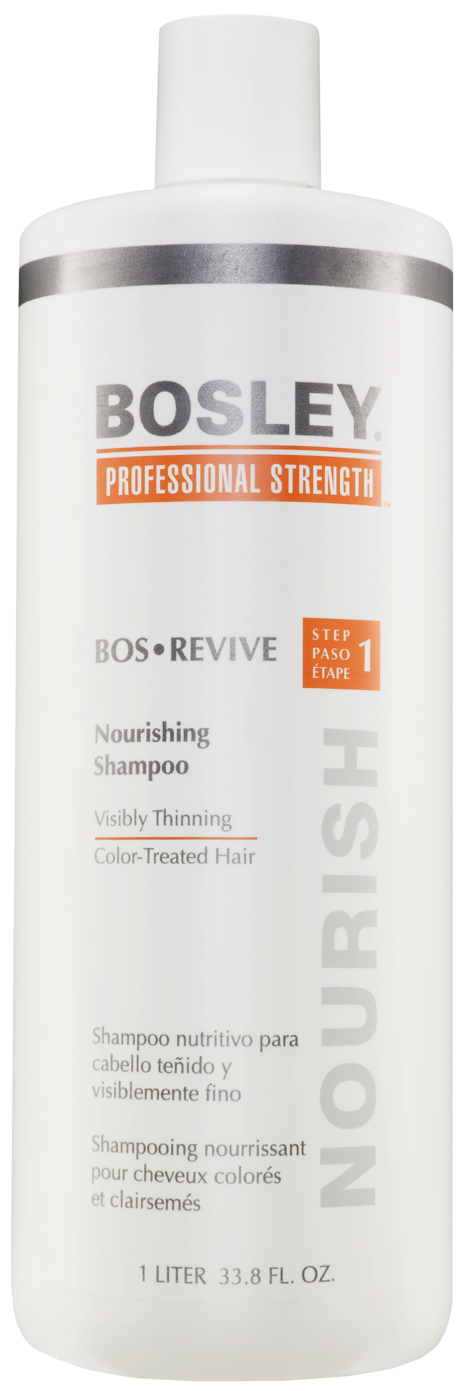 

Шампунь Bosley Visibly Thinning Non Color-Treated Hair (step 1) 1000 мл, Вos Defense Nourishing Shampoo Visibly Thinning Non Color-Treated Hair Step 1