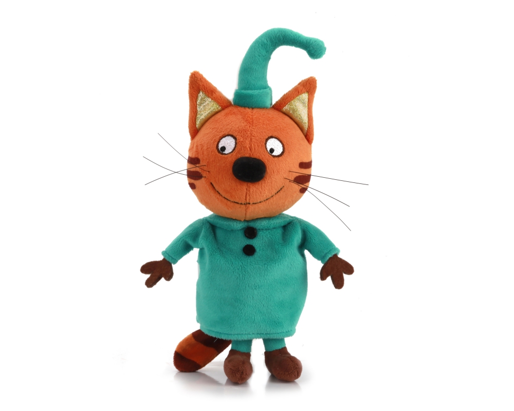 Мягкая игрушка Мульти-Пульти 3 кота, компот 20 см озвученная