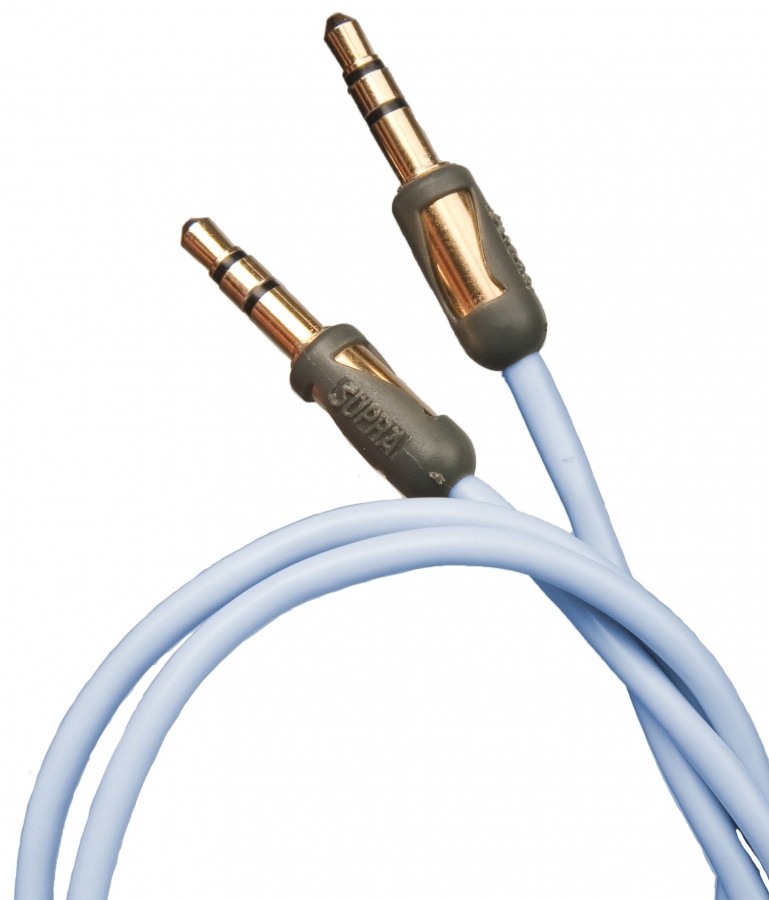 фото Кабель межблочный supra mp-cable 3,5mm stereo 0,5m