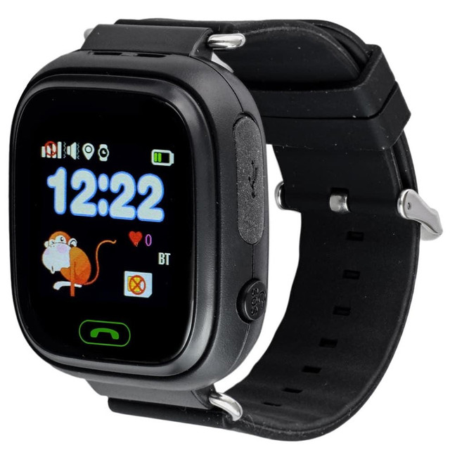 фото Детские смарт-часы smart baby watch gw100 black/black